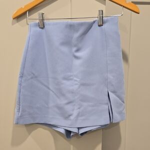 Zara Sky Blue Skort